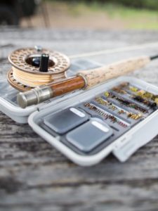 Fly Reel and Tackle Box