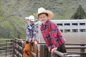 Two Young Cowboys